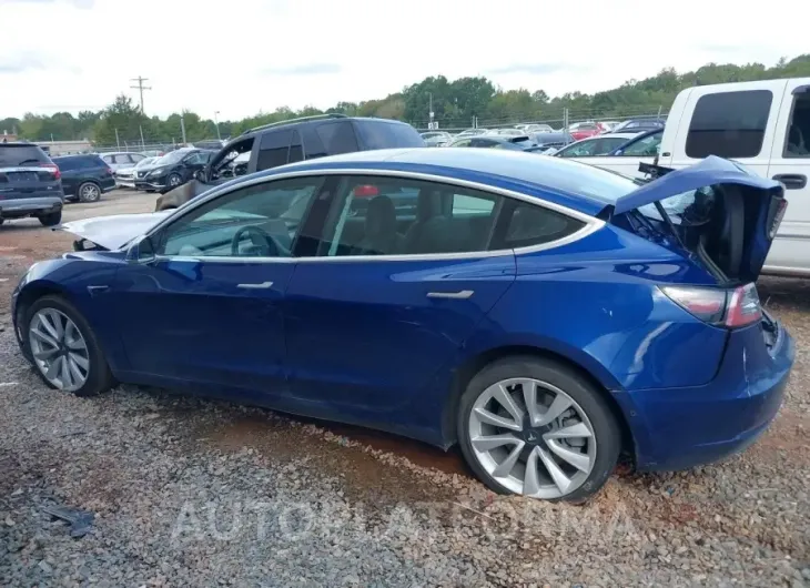 TESLA MODEL 3 2019 vin 5YJ3E1EA5KF466503 from auto auction Iaai