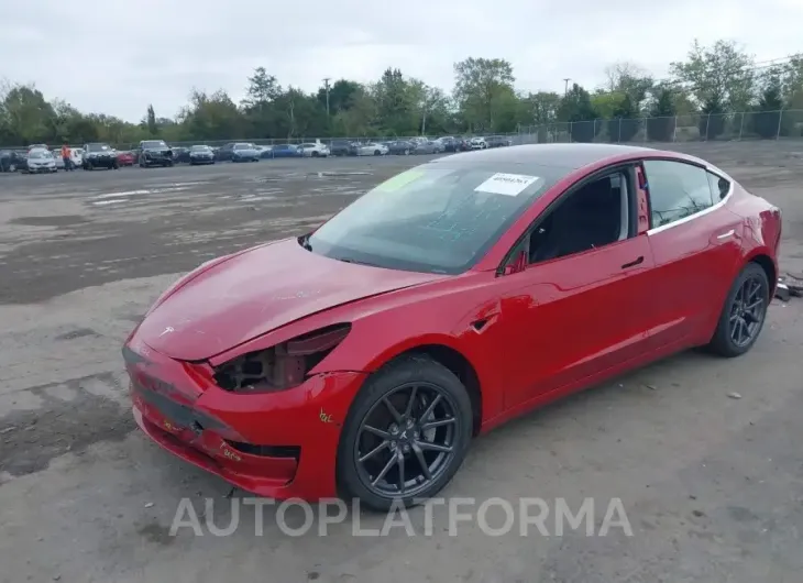 TESLA MODEL 3 2018 vin 5YJ3E1EB0JF054593 from auto auction Iaai