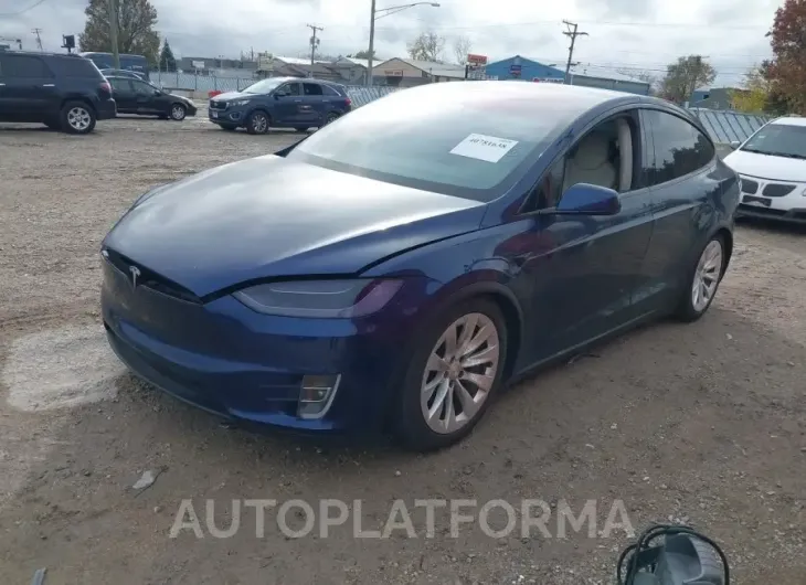 TESLA MODEL X 2018 vin 5YJXCDE26JF125904 from auto auction Iaai