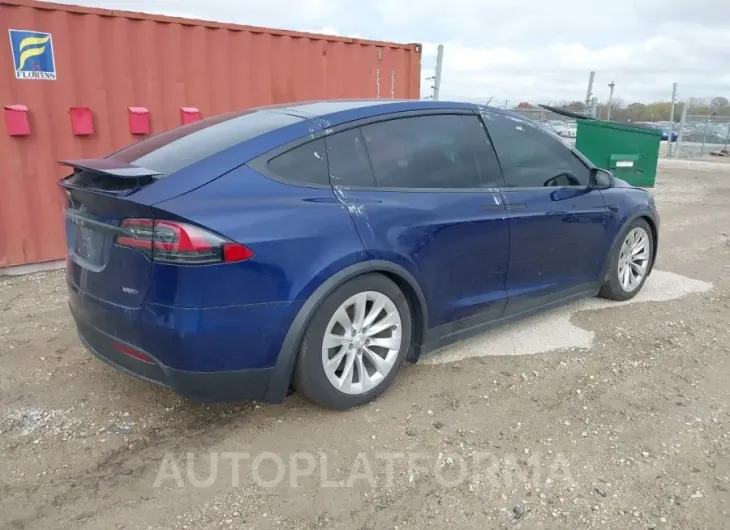 TESLA MODEL X 2018 vin 5YJXCDE26JF125904 from auto auction Iaai