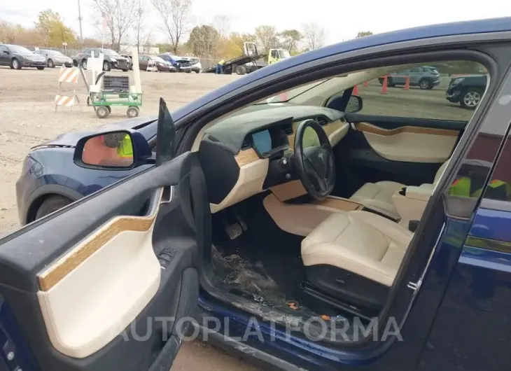 TESLA MODEL X 2018 vin 5YJXCDE26JF125904 from auto auction Iaai