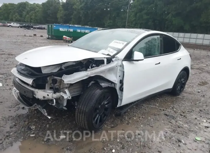 TESLA MODEL Y 2023 vin 7SAYGAEE4PF708789 from auto auction Iaai