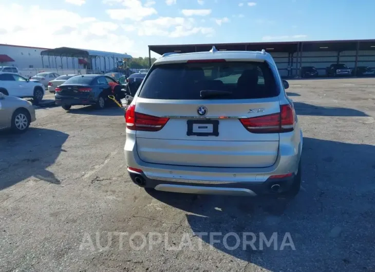 BMW X5 2015 vin 5UXKR0C51F0K64177 from auto auction Iaai