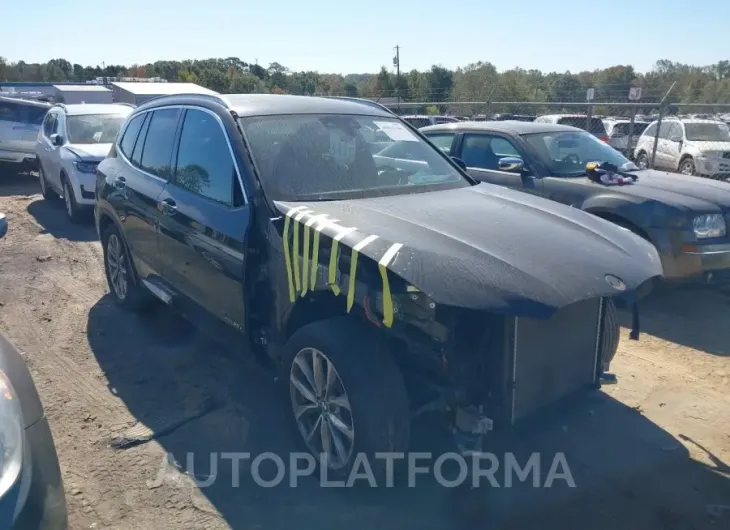 BMW X3 2018 vin 5UXTR9C5XJLD58092 from auto auction Iaai