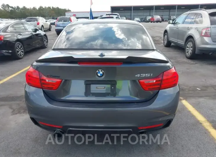 BMW 435I 2015 vin WBA3T3C57FP738663 from auto auction Iaai