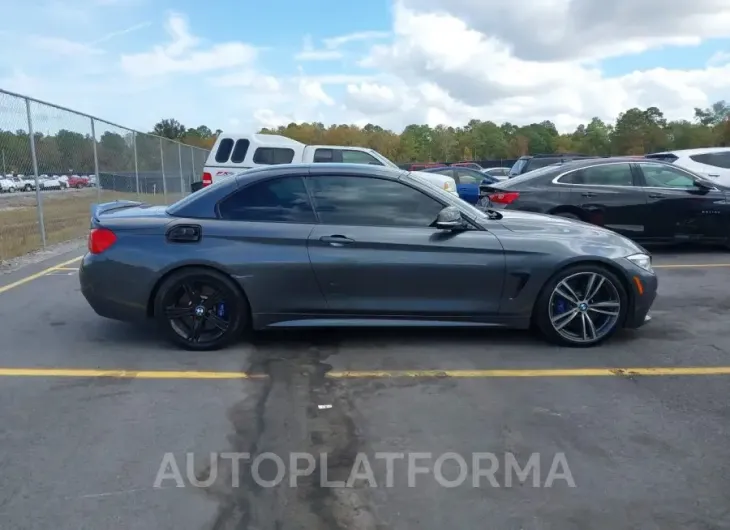 BMW 435I 2015 vin WBA3T3C57FP738663 from auto auction Iaai