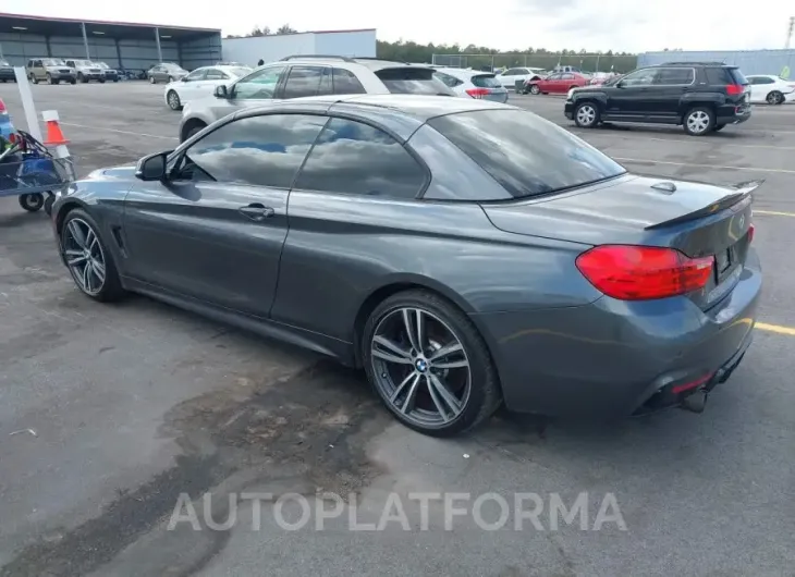 BMW 435I 2015 vin WBA3T3C57FP738663 from auto auction Iaai