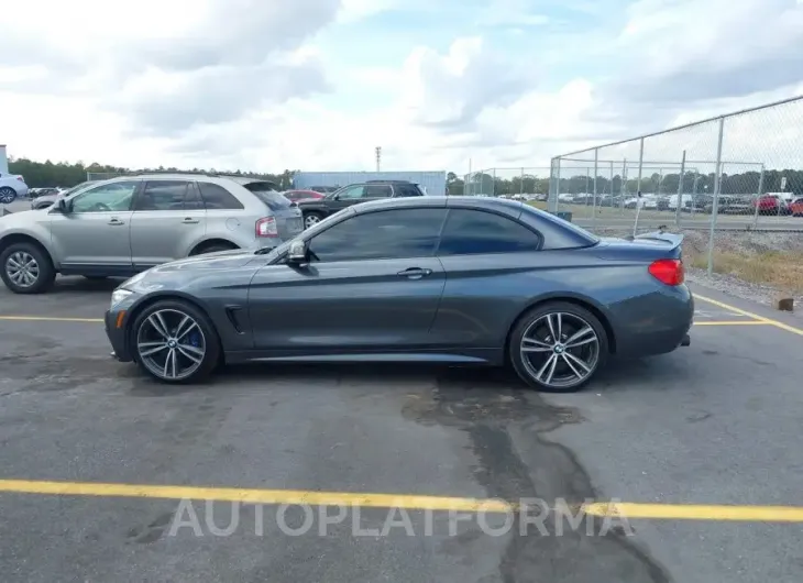 BMW 435I 2015 vin WBA3T3C57FP738663 from auto auction Iaai