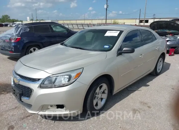 CHEVROLET MALIBU 2015 vin 1G11B5SL1FF295319 from auto auction Iaai