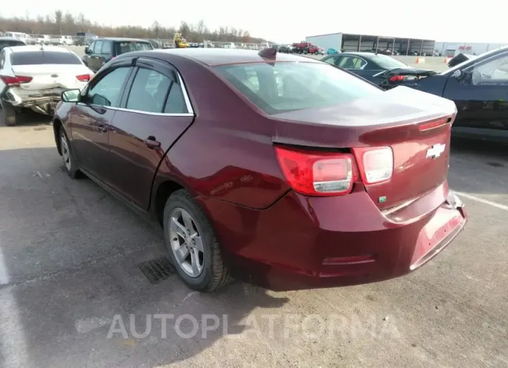 CHEVROLET MALIBU 2015 vin 1G11C5SL1FF114359 from auto auction Iaai