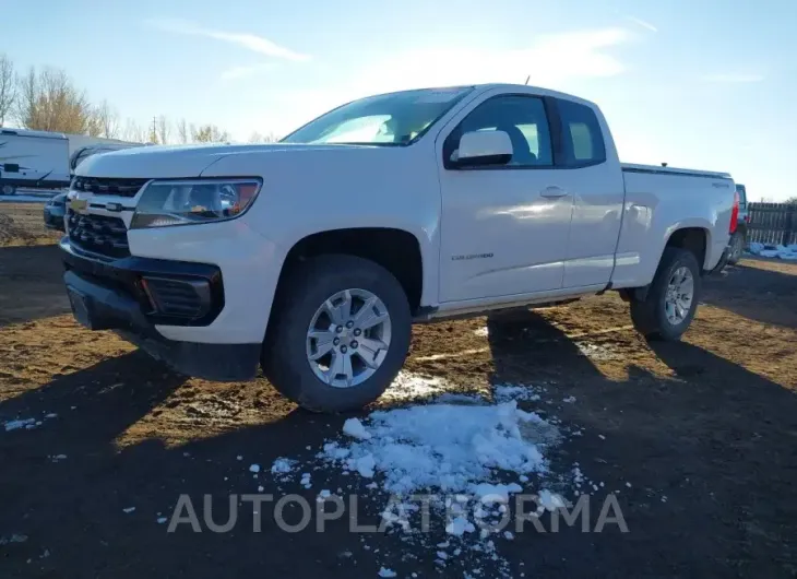 CHEVROLET COLORADO 2022 vin 1GCHTCEA5N1116499 from auto auction Iaai