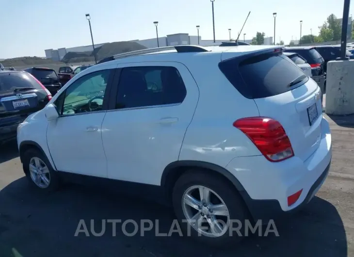 CHEVROLET TRAX 2017 vin KL7CJLSB5HB083805 from auto auction Iaai