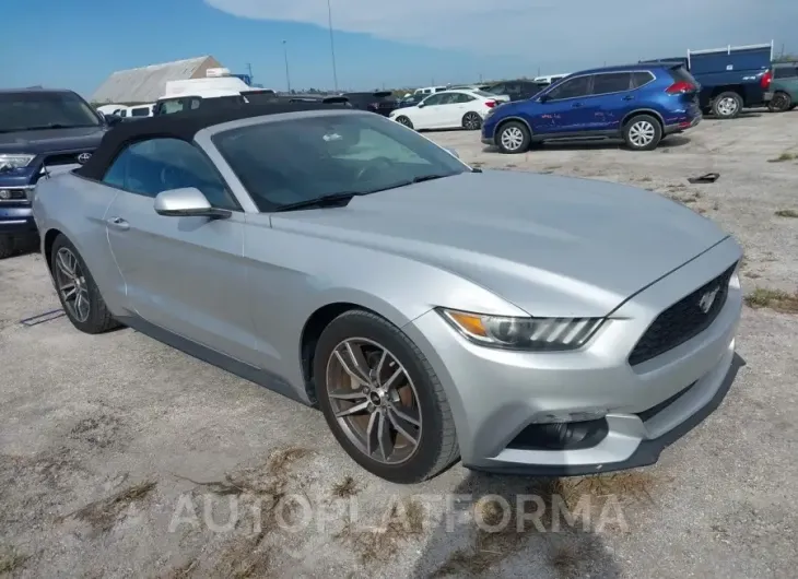 FORD MUSTANG 2016 vin 1FATP8UH5G5291329 from auto auction Iaai