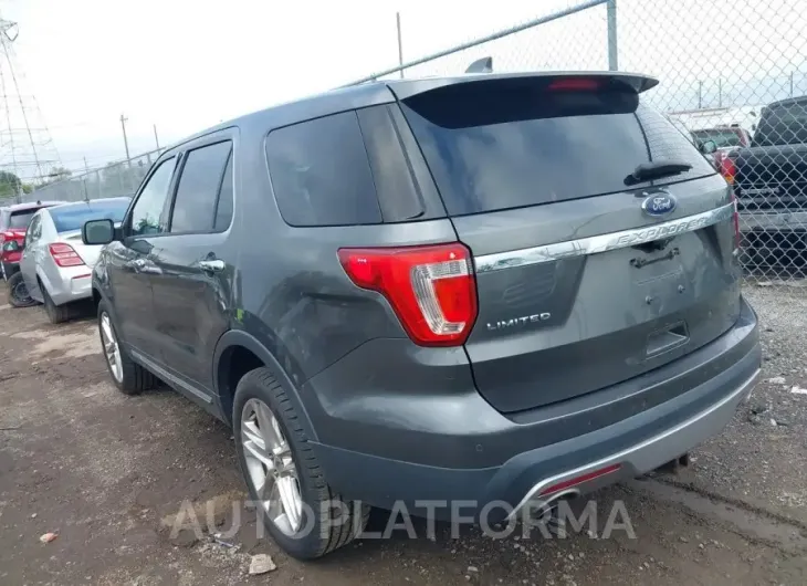 FORD EXPLORER 2017 vin 1FM5K8FH2HGB61444 from auto auction Iaai