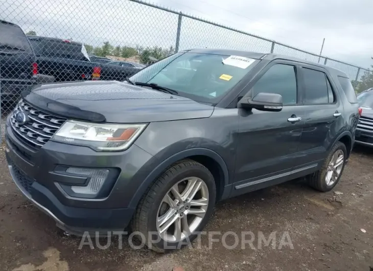 FORD EXPLORER 2017 vin 1FM5K8FH2HGB61444 from auto auction Iaai