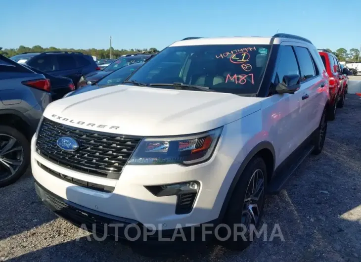 FORD EXPLORER 2018 vin 1FM5K8GT2JGB75322 from auto auction Iaai