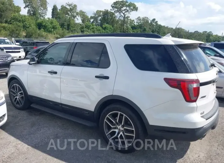 FORD EXPLORER 2018 vin 1FM5K8GT2JGB75322 from auto auction Iaai