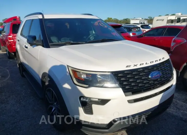 FORD EXPLORER 2018 vin 1FM5K8GT2JGB75322 from auto auction Iaai