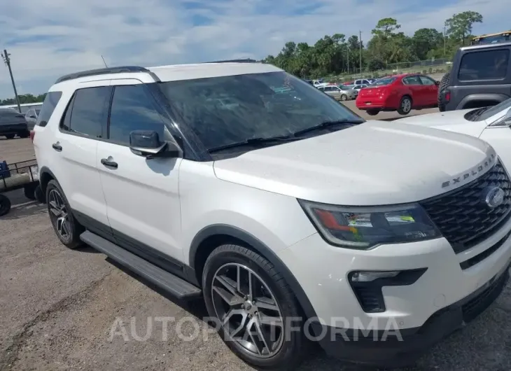 FORD EXPLORER 2018 vin 1FM5K8GT2JGB75322 from auto auction Iaai