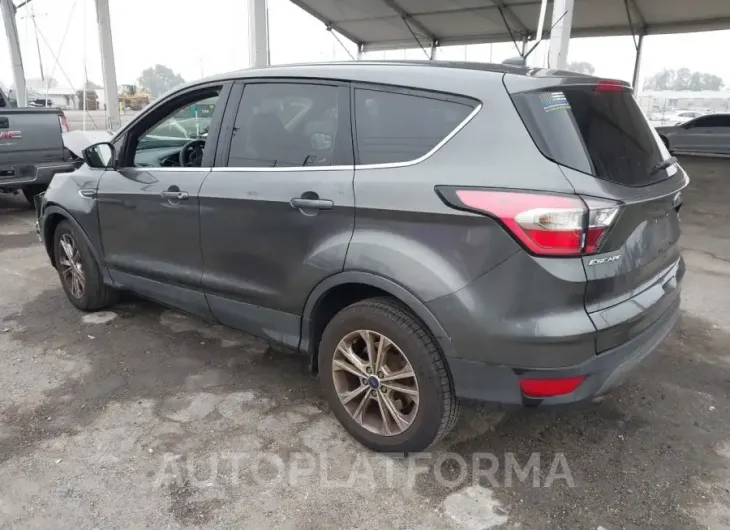 FORD ESCAPE 2017 vin 1FMCU0GD1HUB81233 from auto auction Iaai