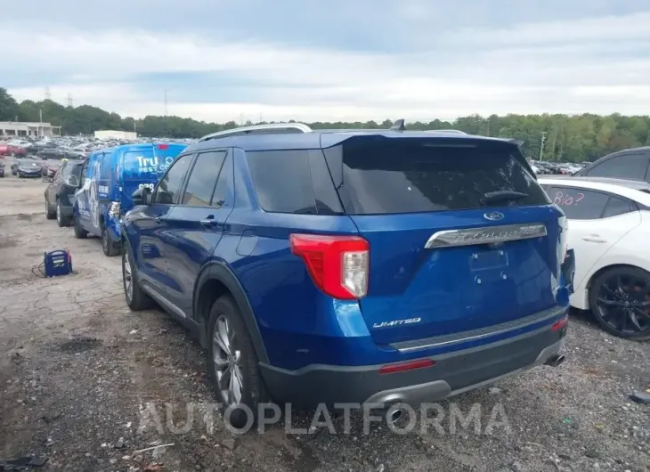 FORD EXPLORER 2021 vin 1FMSK8FH0MGA85185 from auto auction Iaai