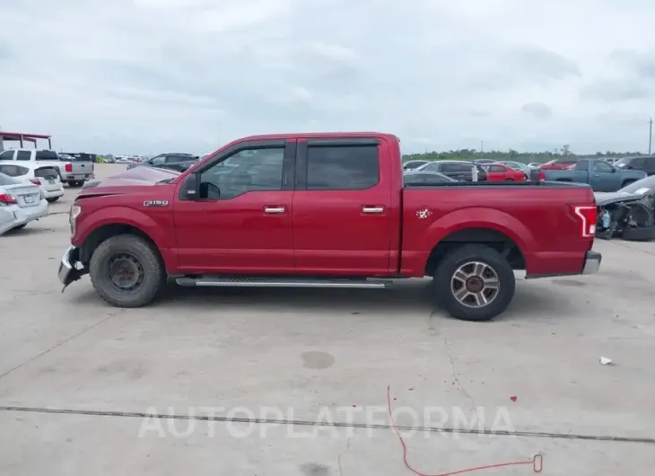 FORD F-150 2015 vin 1FTEW1CF8FFA78929 from auto auction Iaai