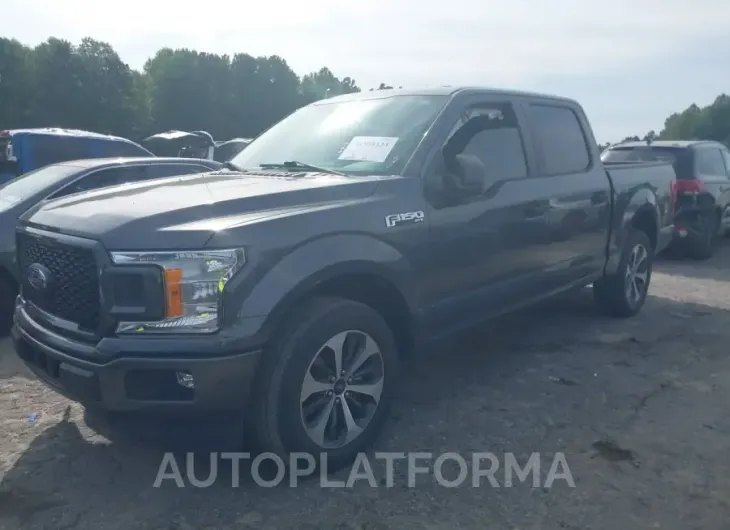 FORD F-150 2020 vin 1FTEW1CP7LFB98354 from auto auction Iaai