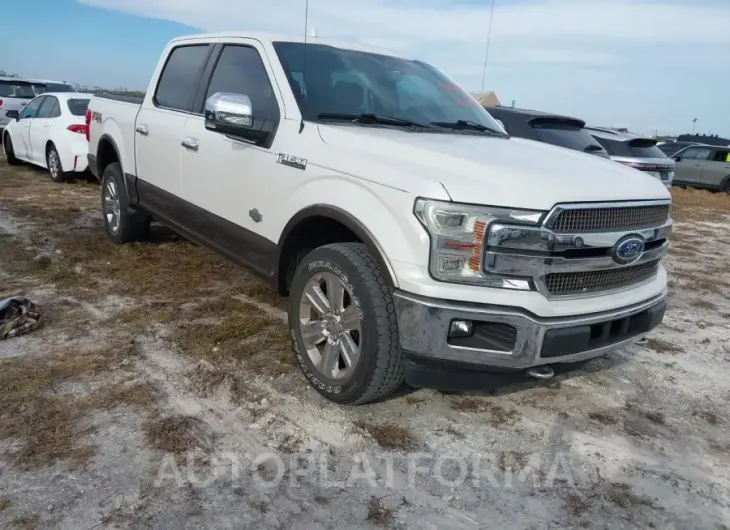 FORD F-150 2019 vin 1FTEW1E48KFC03613 from auto auction Iaai