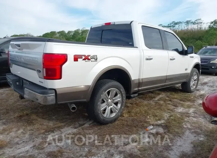 FORD F-150 2019 vin 1FTEW1E48KFC03613 from auto auction Iaai