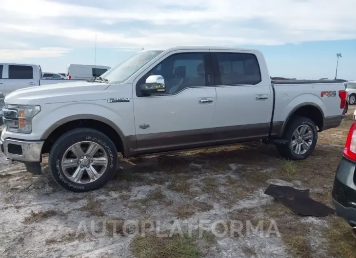 FORD F-150 2019 vin 1FTEW1E48KFC03613 from auto auction Iaai