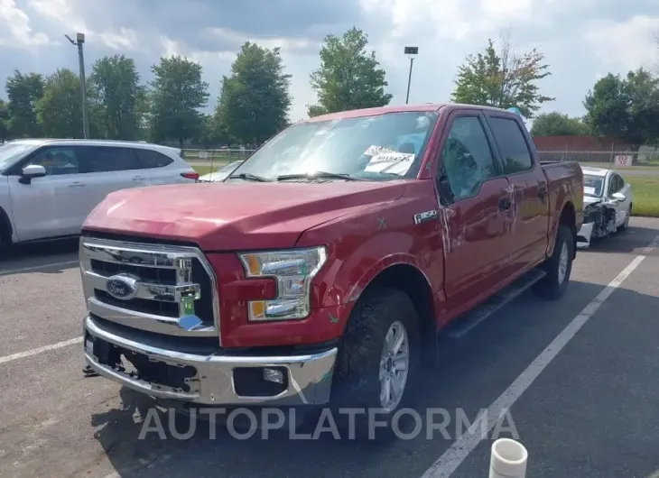 FORD F-150 2016 vin 1FTEW1EF5GKF87589 from auto auction Iaai