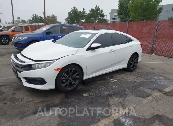 HONDA CIVIC 2017 vin 2HGFC2F78HH543767 from auto auction Iaai