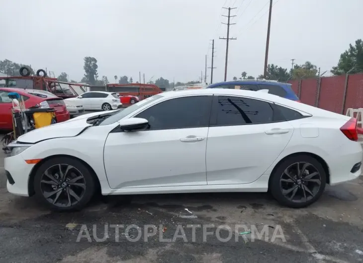 HONDA CIVIC 2017 vin 2HGFC2F78HH543767 from auto auction Iaai