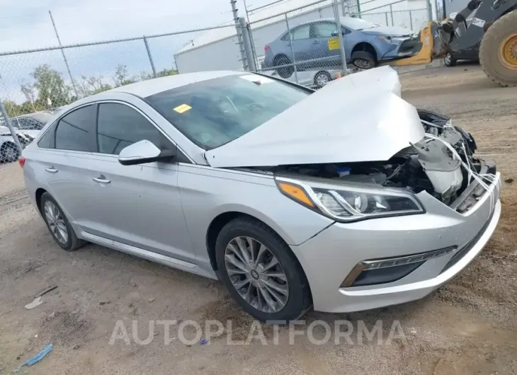 HYUNDAI SONATA 2015 vin 5NPE34AF1FH070738 from auto auction Iaai