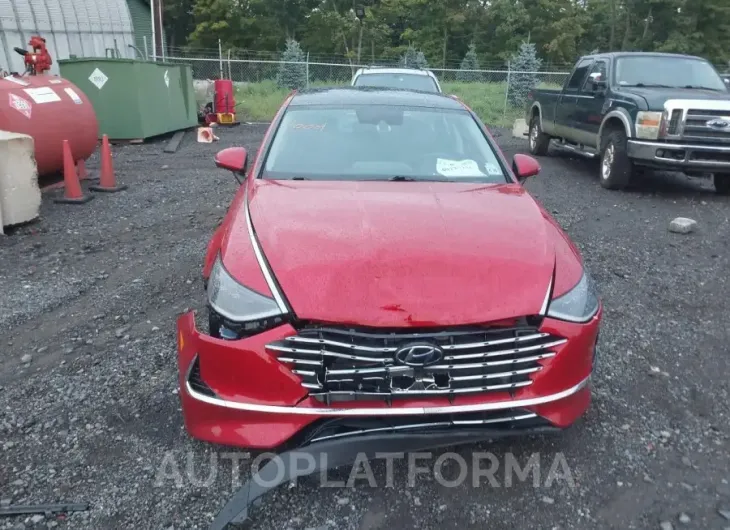 HYUNDAI SONATA 2021 vin KMHL54JJ2MA033722 from auto auction Iaai