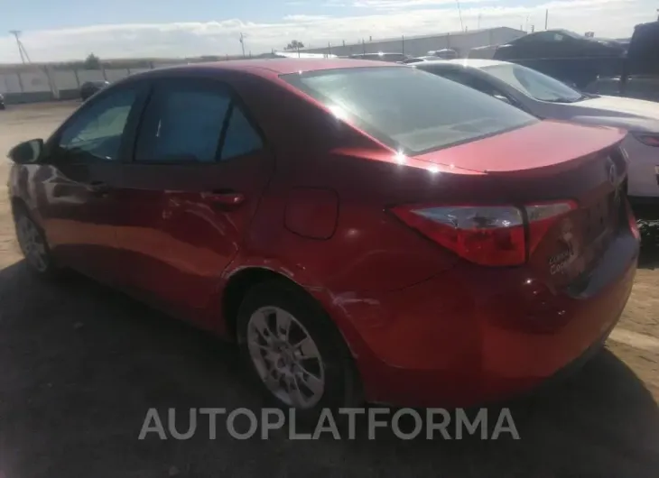 TOYOTA COROLLA 2015 vin 2T1BURHEXFC382053 from auto auction Iaai