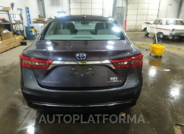 TOYOTA AVALON HYBRID 2016 vin 4T1BD1EB6GU049943 from auto auction Iaai