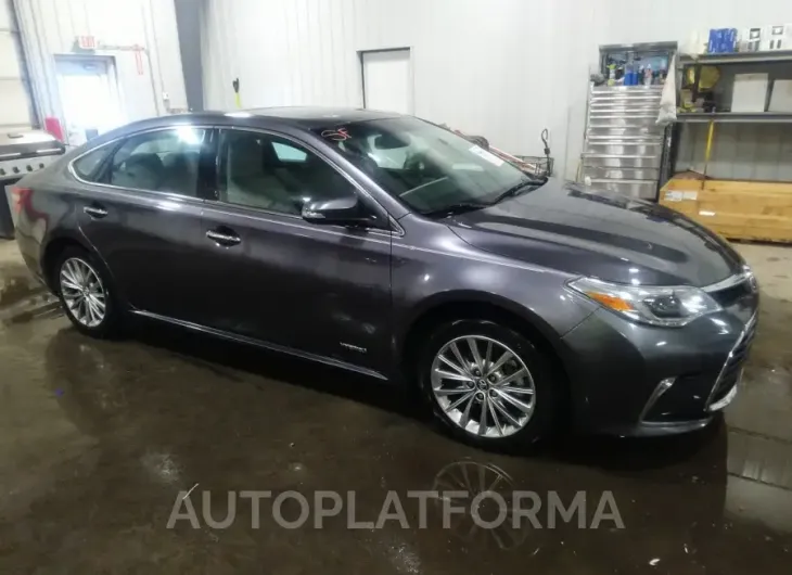 TOYOTA AVALON HYBRID 2016 vin 4T1BD1EB6GU049943 from auto auction Iaai