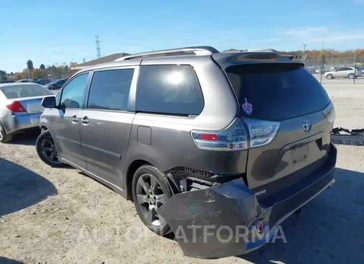 TOYOTA SIENNA 2016 vin 5TDXK3DC4GS749454 from auto auction Iaai