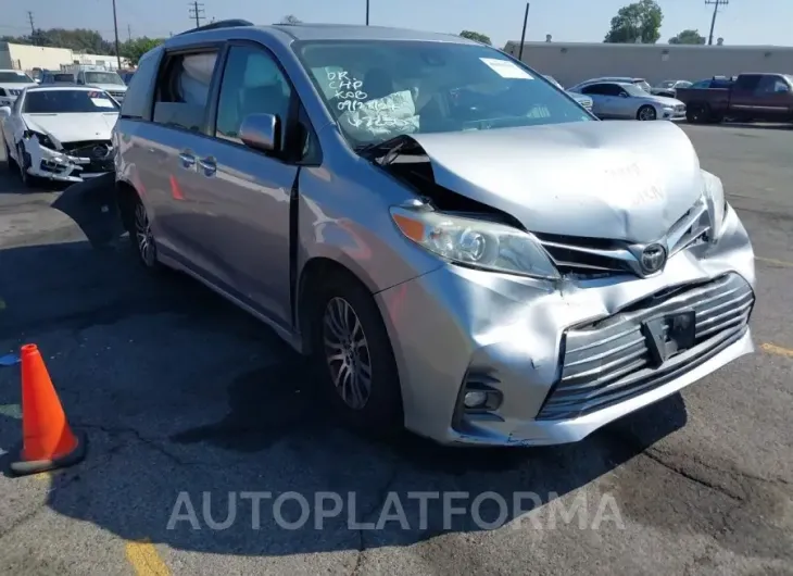 TOYOTA SIENNA 2018 vin 5TDYZ3DC8JS911125 from auto auction Iaai