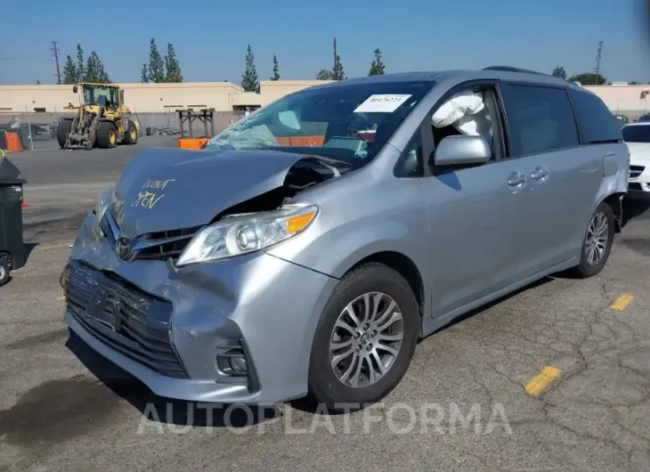 TOYOTA SIENNA 2018 vin 5TDYZ3DC8JS911125 from auto auction Iaai