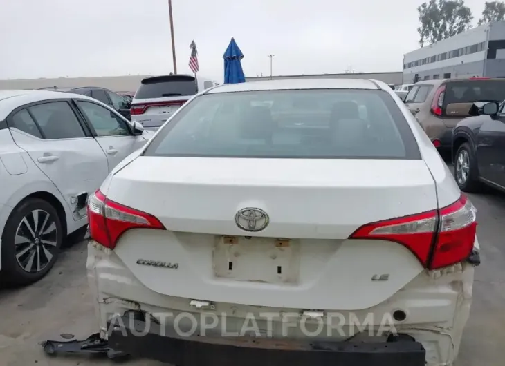 TOYOTA COROLLA 2016 vin 5YFBURHE0GP406216 from auto auction Iaai