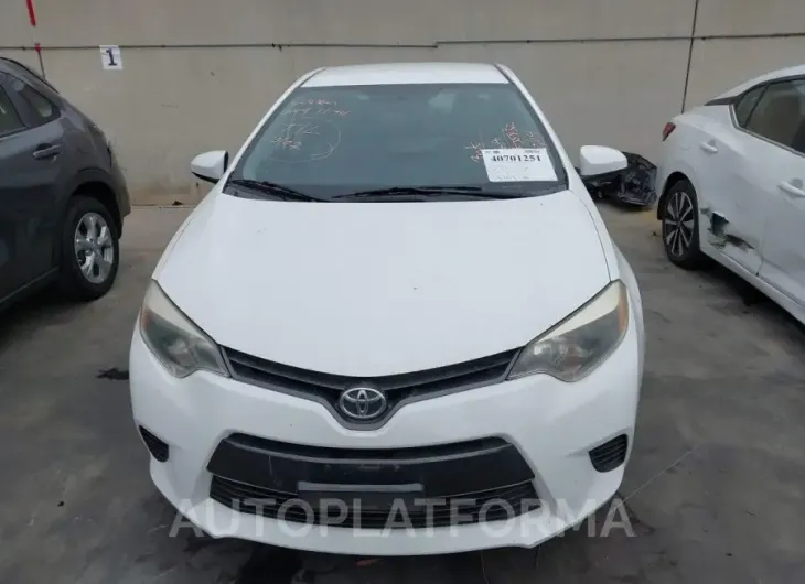 TOYOTA COROLLA 2016 vin 5YFBURHE0GP406216 from auto auction Iaai