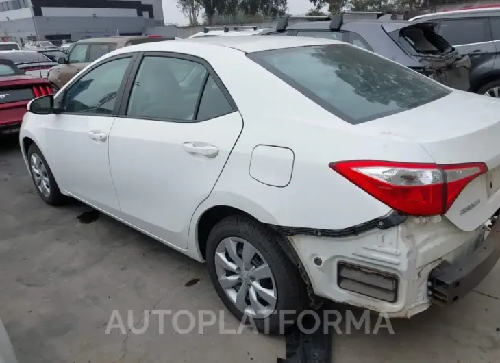 TOYOTA COROLLA 2016 vin 5YFBURHE0GP406216 from auto auction Iaai