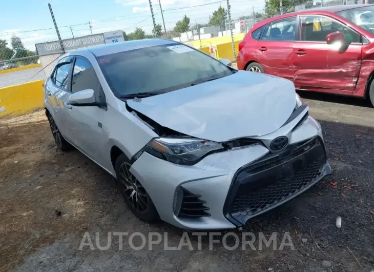 TOYOTA COROLLA 2019 vin 5YFBURHE5KP862267 from auto auction Iaai