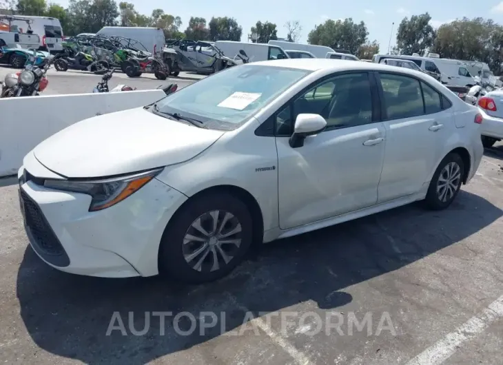 TOYOTA COROLLA 2020 vin JTDEBRBE1LJ019006 from auto auction Iaai