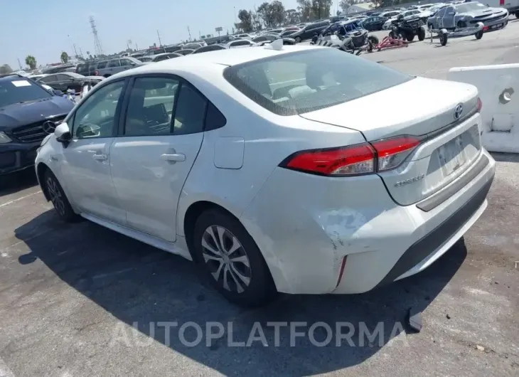 TOYOTA COROLLA 2020 vin JTDEBRBE1LJ019006 from auto auction Iaai