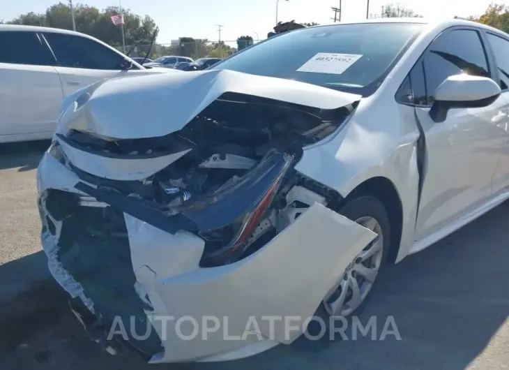 TOYOTA COROLLA 2021 vin JTDEPMAE1MJ138391 from auto auction Iaai