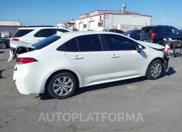 TOYOTA COROLLA 2021 vin JTDEPMAE1MJ138391 from auto auction Iaai