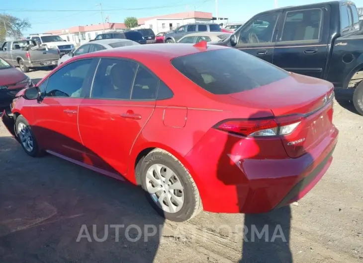 TOYOTA COROLLA 2021 vin JTDEPMAE7MJ137701 from auto auction Iaai